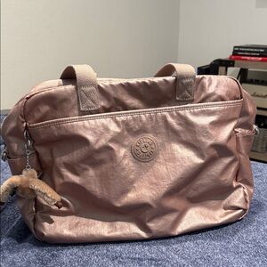 Kipling Metallic Rose Baby Bag